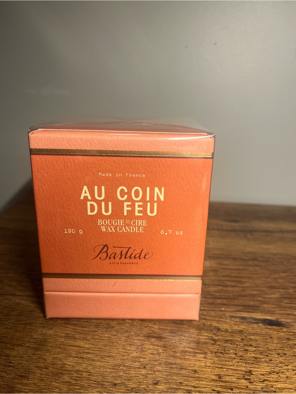 Bastide Au Coin Du Feu Candle